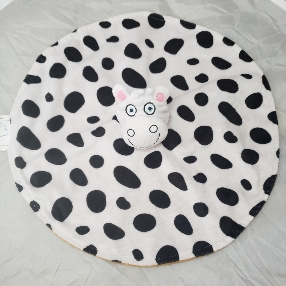 Tiny Tillia by Avon Lovie Cow Lion Reversible 2-in-1 Baby Comfort Blanket Plush
